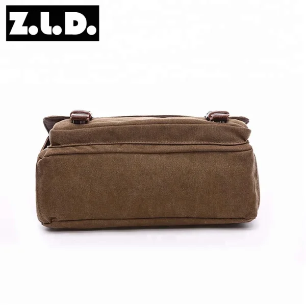 Vintage Men Canvas Messenger Bag Brand Business Casual Travel Shoulder Bag Laptop Crossbody Bags For Men Bolso Hombre Retro - Image 6