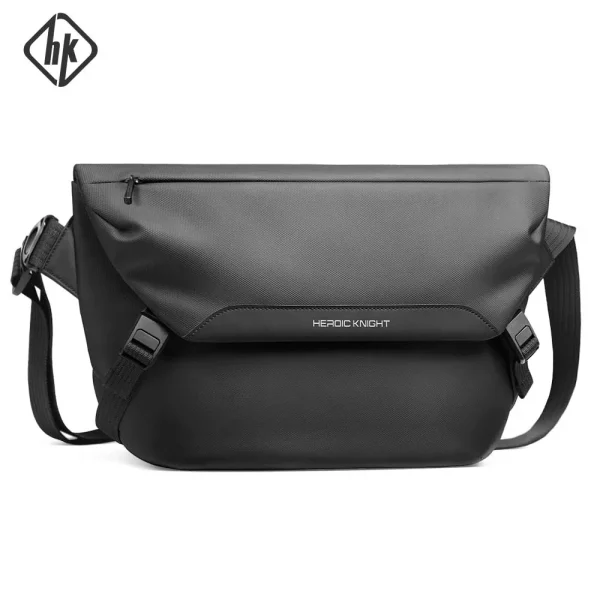HK Water Repellent Messenger Bag Men Bags Casual Shoulder Crossbody Bags Fit 11 inch Ipad Fashion Outdoor Cycling Side Bag Male