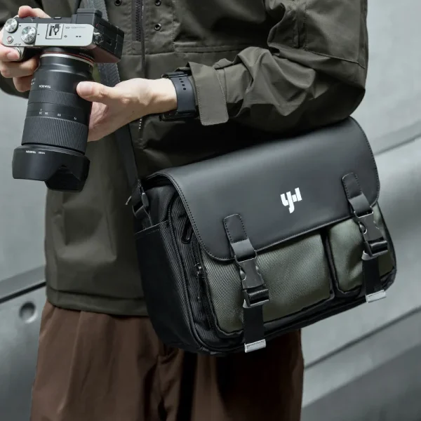 Large Capacity SLR Camera Crossbody Bag Fashion Brand Shoulder Bags for Men Casual Messenger Bag Men's Diagonal Backpack