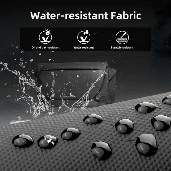 HK Water Repellent Messenger Bag Men Bags Casual Shoulder Crossbody Bags Fit 11 inch Ipad Fashion Outdoor Cycling Side Bag Male - Image 6
