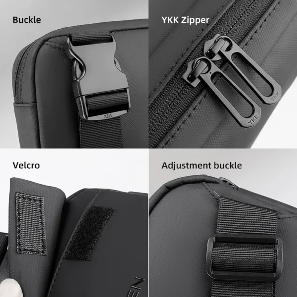 Mark Ryden black crossbody bags fanny packs tactical fanny pack crossbody bag mens bag pouch bag bags for man hip bags - Image 4