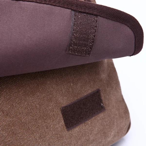 Canvas Messenger Satchel Bags Buckle Casual Portable Shoulder Bag Briefcase Travel Bags Korean Trend Simple Pack For Men - Image 3